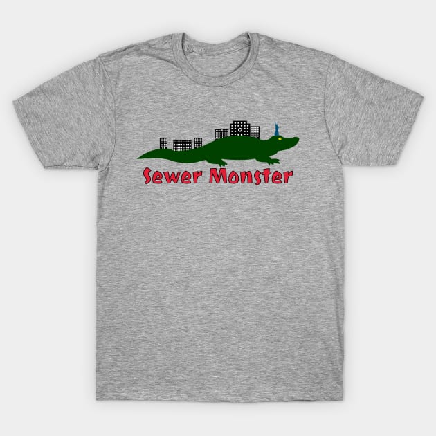 Sewer Monster Lives T-Shirt by L'Appel du Vide Designs by Danielle Canonico